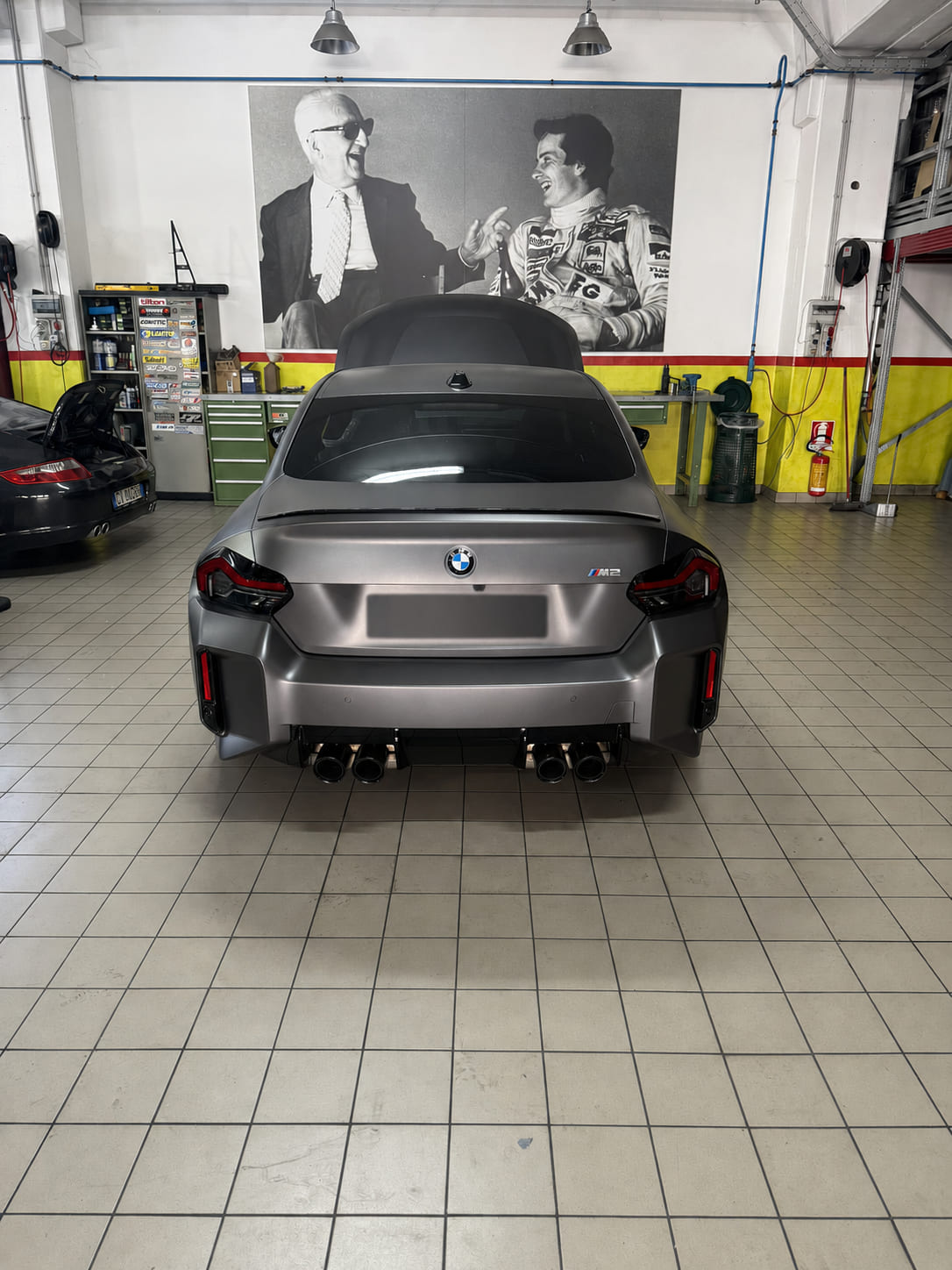 BMW M2 tuning performance in officina Autosport Cantù
