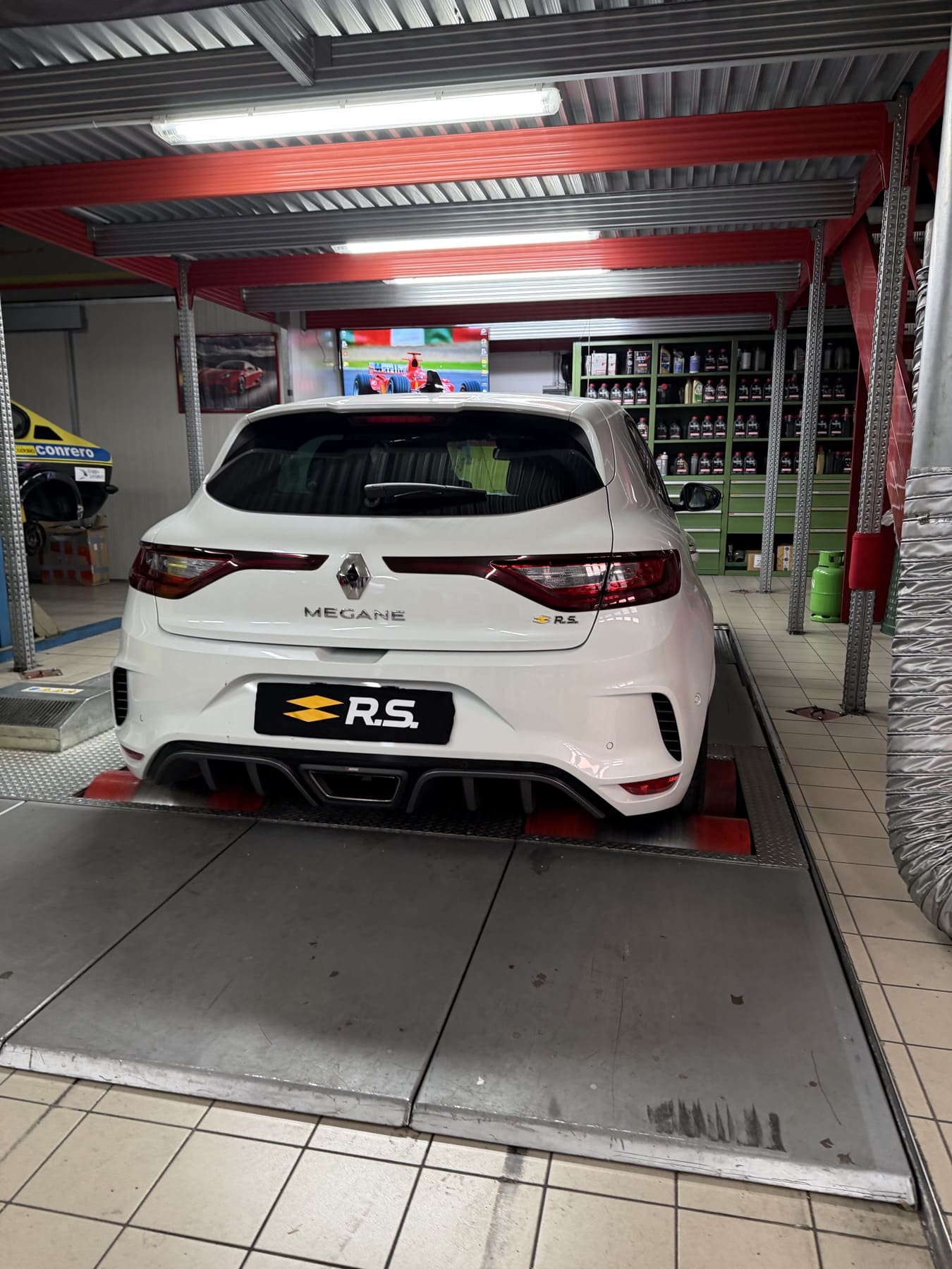 Renault Mégane R.S. al banco prova tuning Autosport Cantù